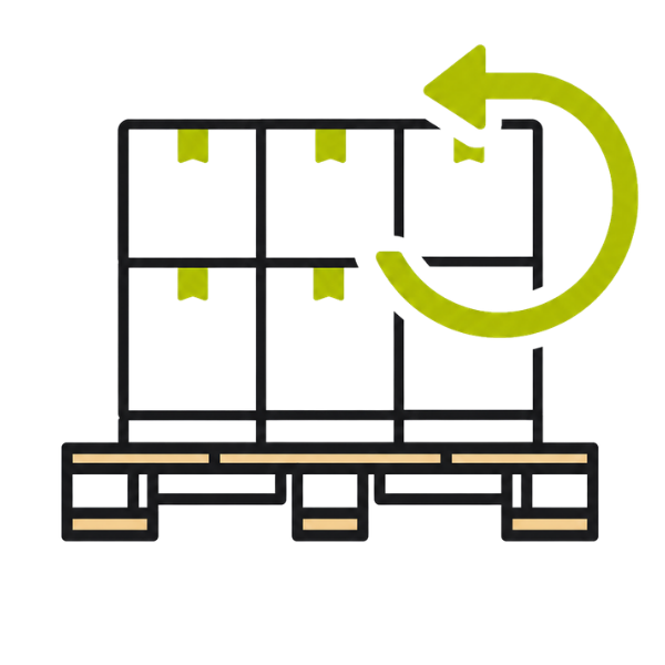 Return pallets